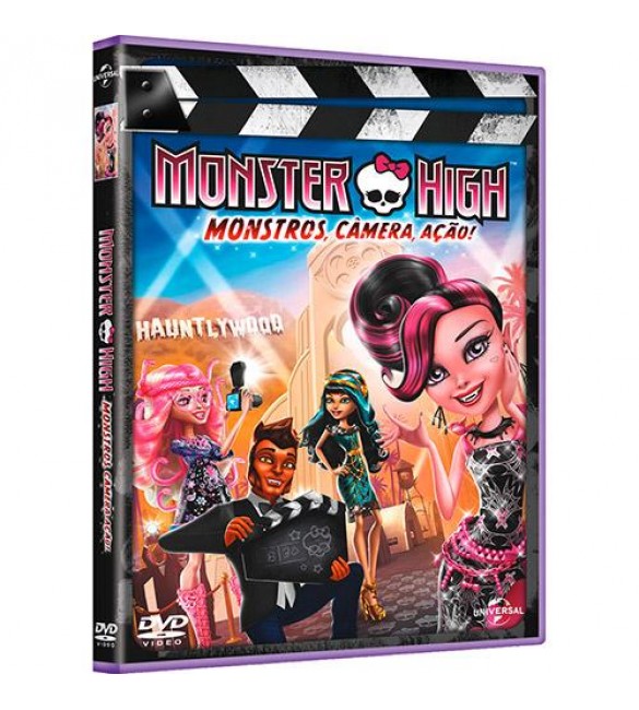 DVD Monster High - Monstros, Câmera, Ação!